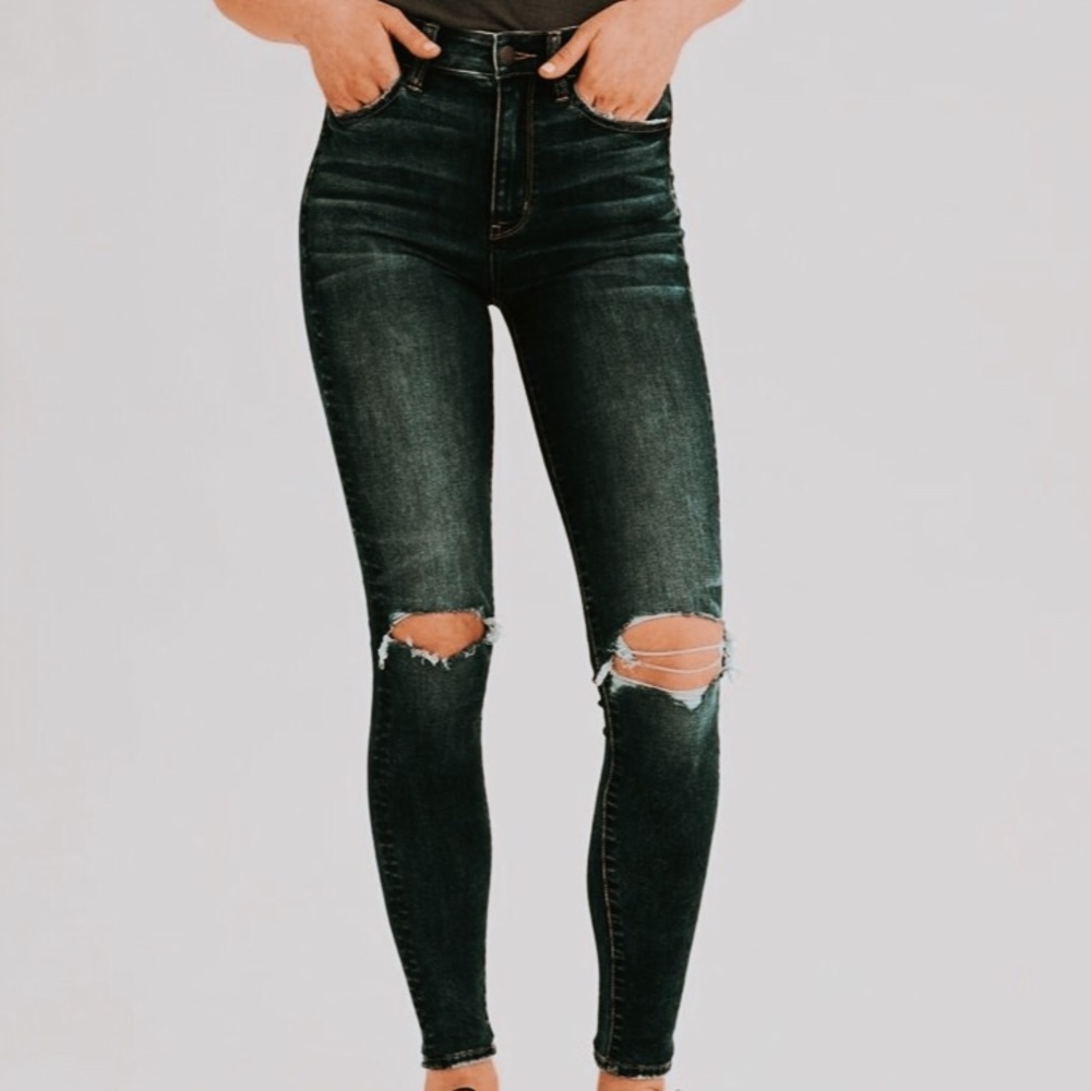 american eagle high waisted jeggings